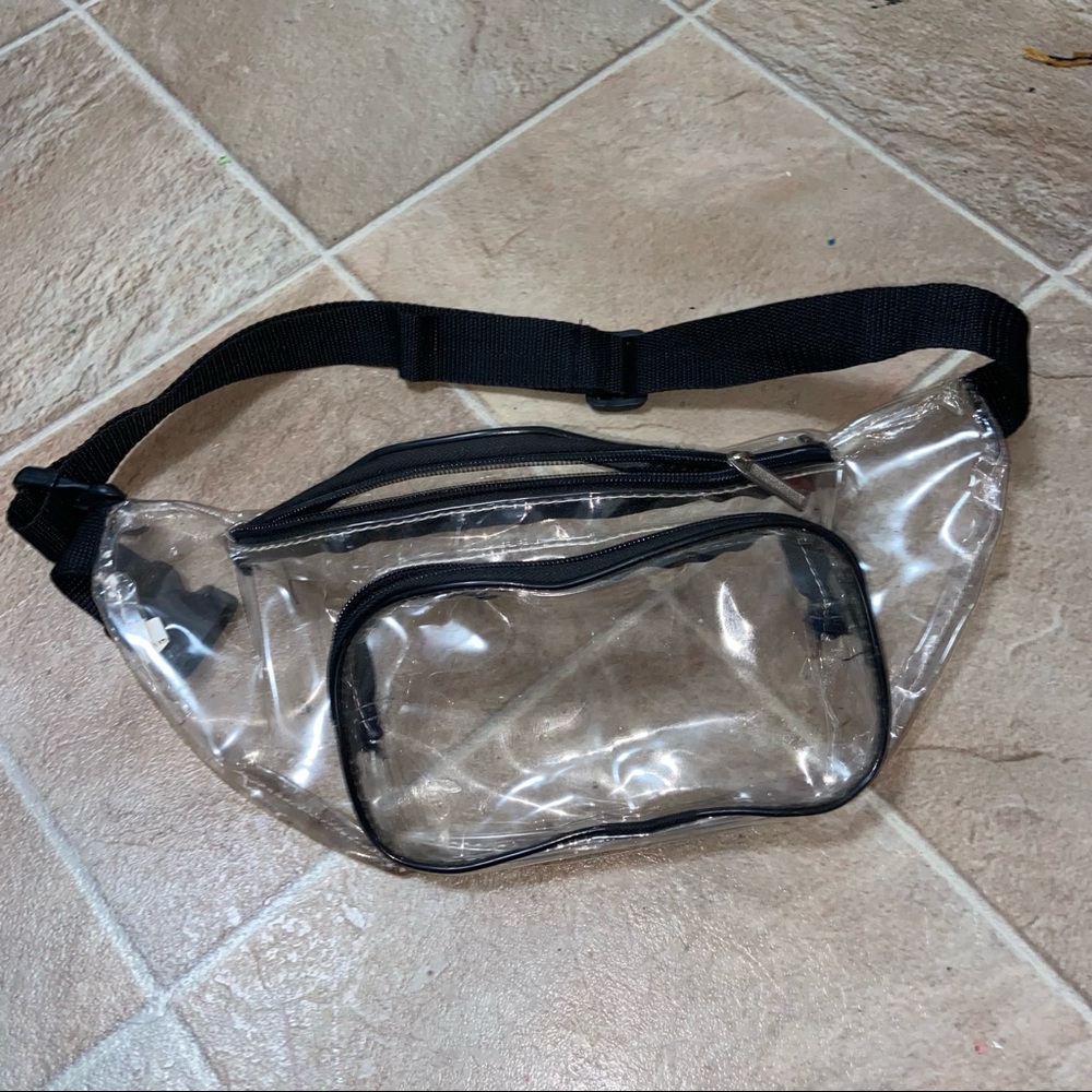 Clear fanny pack!